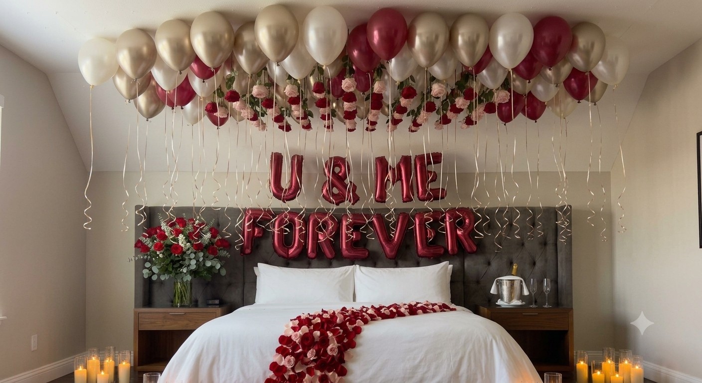 Always and Forever Balloon Installation